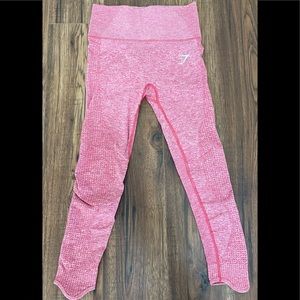 Gymshark Vital Rise Seamless Leggings in Pink